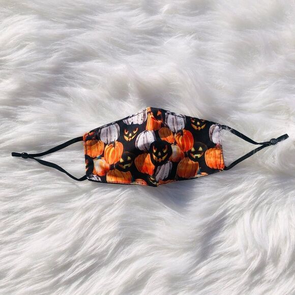 Brand New Halloween Kids Face Mask One Size‎ Adjustable Strap (KIDS MASK) - Picture 3 of 7